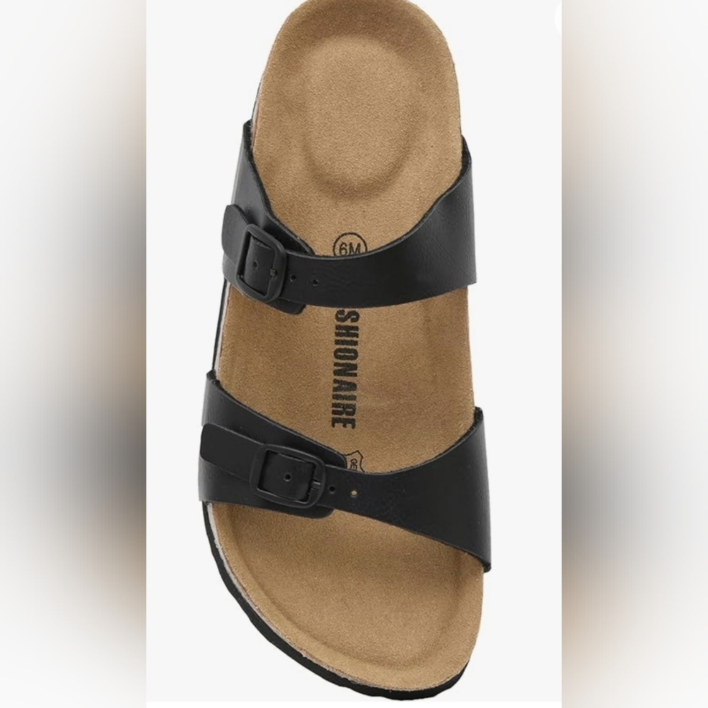 Cushinaire Liam Cork Footbed Sandal